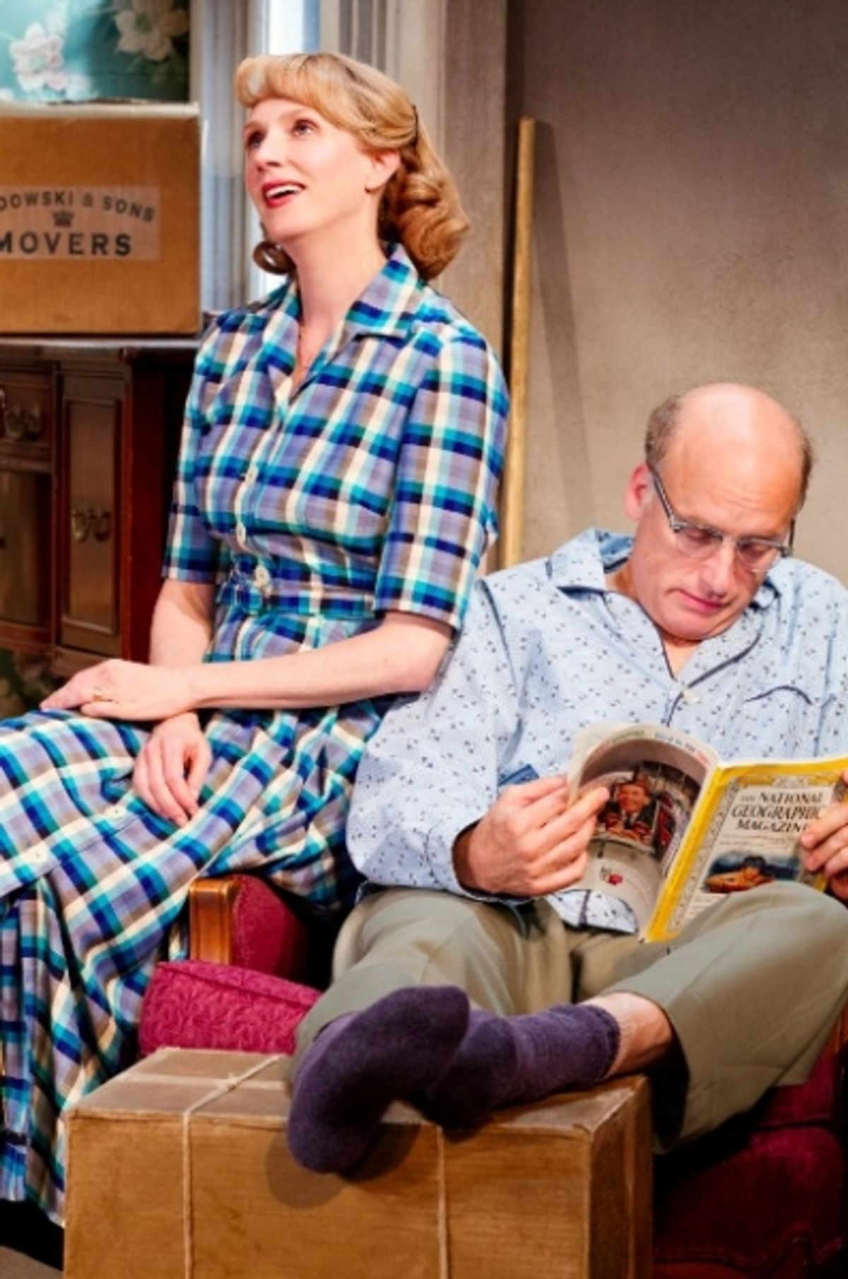 Christina Kirk and Frank Wood at 