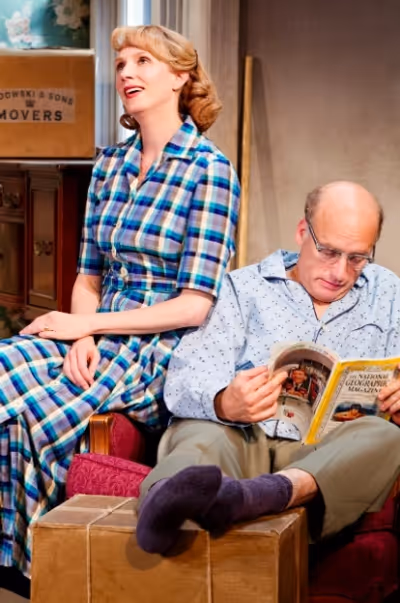 Christina Kirk and Frank Wood Photo