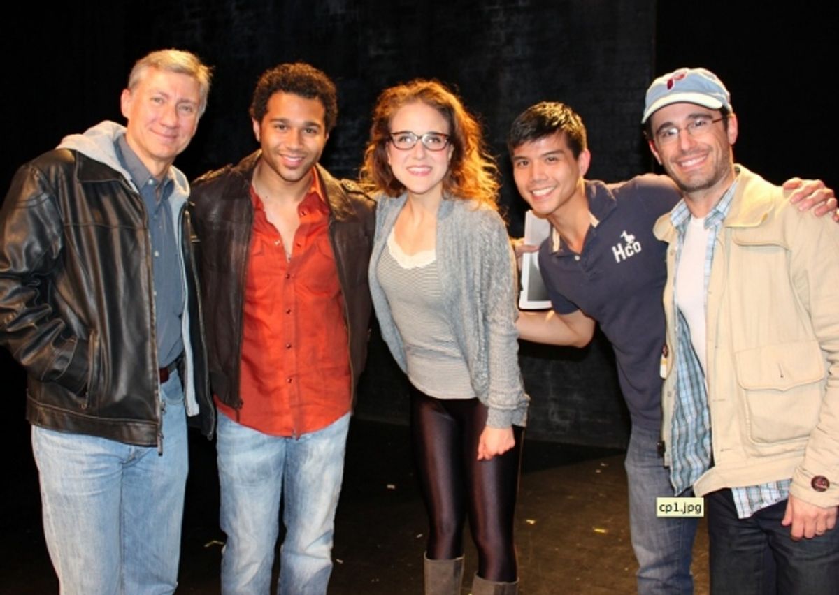 DAVID GARRISON, CORBIN BLEU, JENN HARRIS, TELLY LEUNG and CHRISTOPHER GATTELLI at 