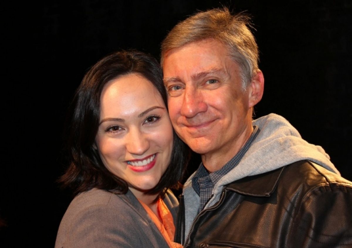 Eden Espinosa and David Garrison at 