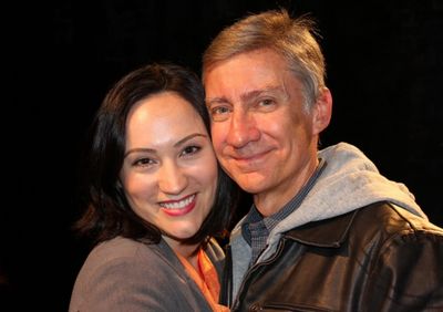 Eden Espinosa and David Garrison Photo