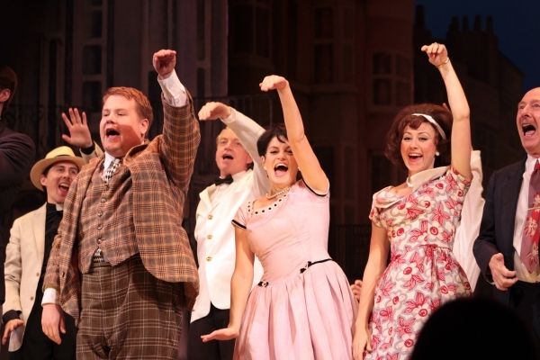 James Corden, Jemima Rooper, Claire Lams, Fred Ridgeway. Photo Credit: Jennifer Brosk Photo