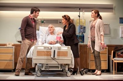 Michael Esper, Dick Latessa, Linda Lavin, and Kate Jennings Grant Photo