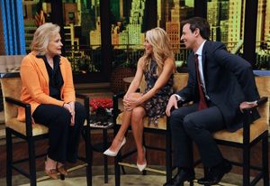 Candice Bergen, Kelly Ripa and Seth Meyers @ BroadwayWorld Candice Bergen, Kelly Ripa and Seth Meyers Photo