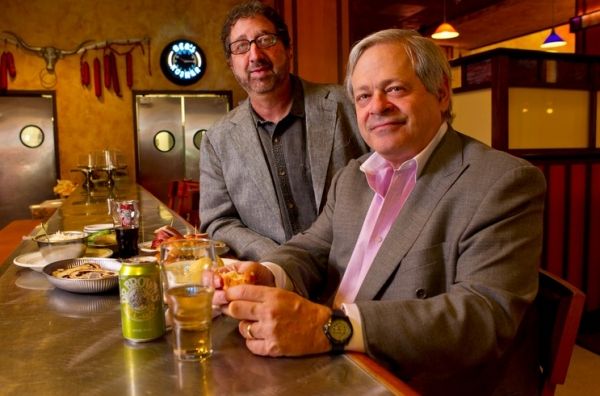 Peter Gethers, Daniel Okrent Photo