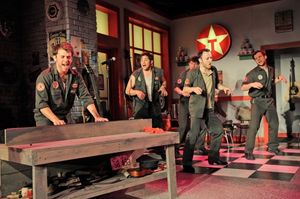 Robert Deason, Rusty Koenig, Dan Beno, Courtney Crouse, and Doug Pawlik Photo