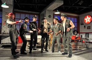 Adam Michaels, Doug Pawlik, Dan Beno, Courtney Crouse, Robert Deason and Rusty Koenig Photo