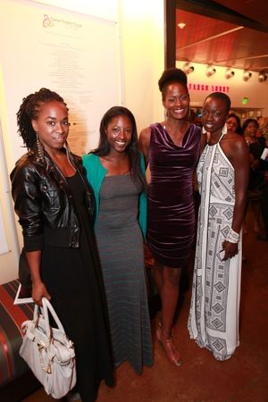 Kristolyn Lloyd, Rutina Wesley, Victoire Charles and Danai Gurira
@ BroadwayWorld Kristolyn Lloyd, Rutina Wesley, Victoire Charles and Danai Gurira
Photo