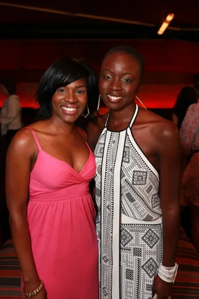 Edwina Findley and Danai Gurira
 Photo