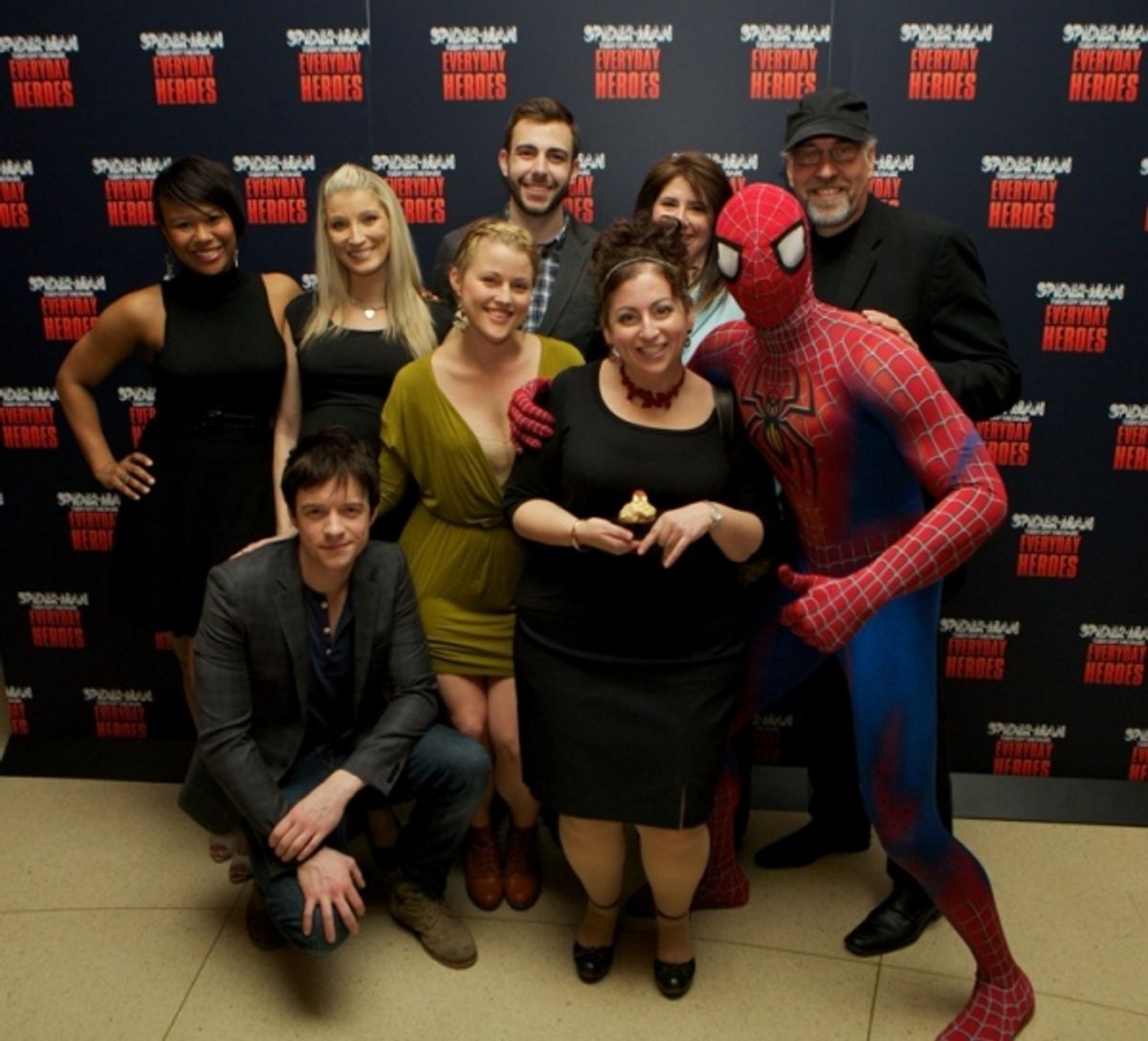Christina Sajous, Everyday Hero Jackie Shaw, Everyday Hero Brendan McMorrow, Everyday Hero Diane Pagan, Phil McKinley, Matthew James Thomas, Rebecca Faulkenberry, Everyday Hero Jacqueline Morelli, Spider-Man at 