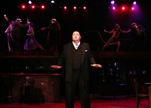 J. Edgar Hoover (E.J. Subkoviak) aims for perfection. @ BroadwayWorld J. Edgar Hoover (E.J. Subkoviak) aims for perfection. Photo