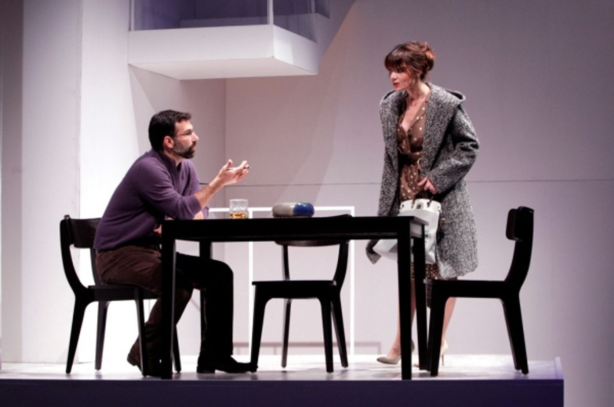 Robert Mammana and Katrina Lenk at 