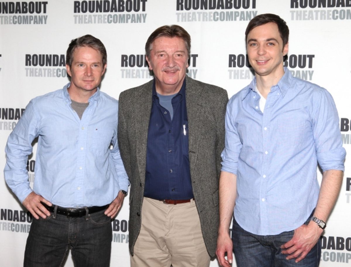 Peter Benson, Larry Bryggman & Jim Parsons  at 