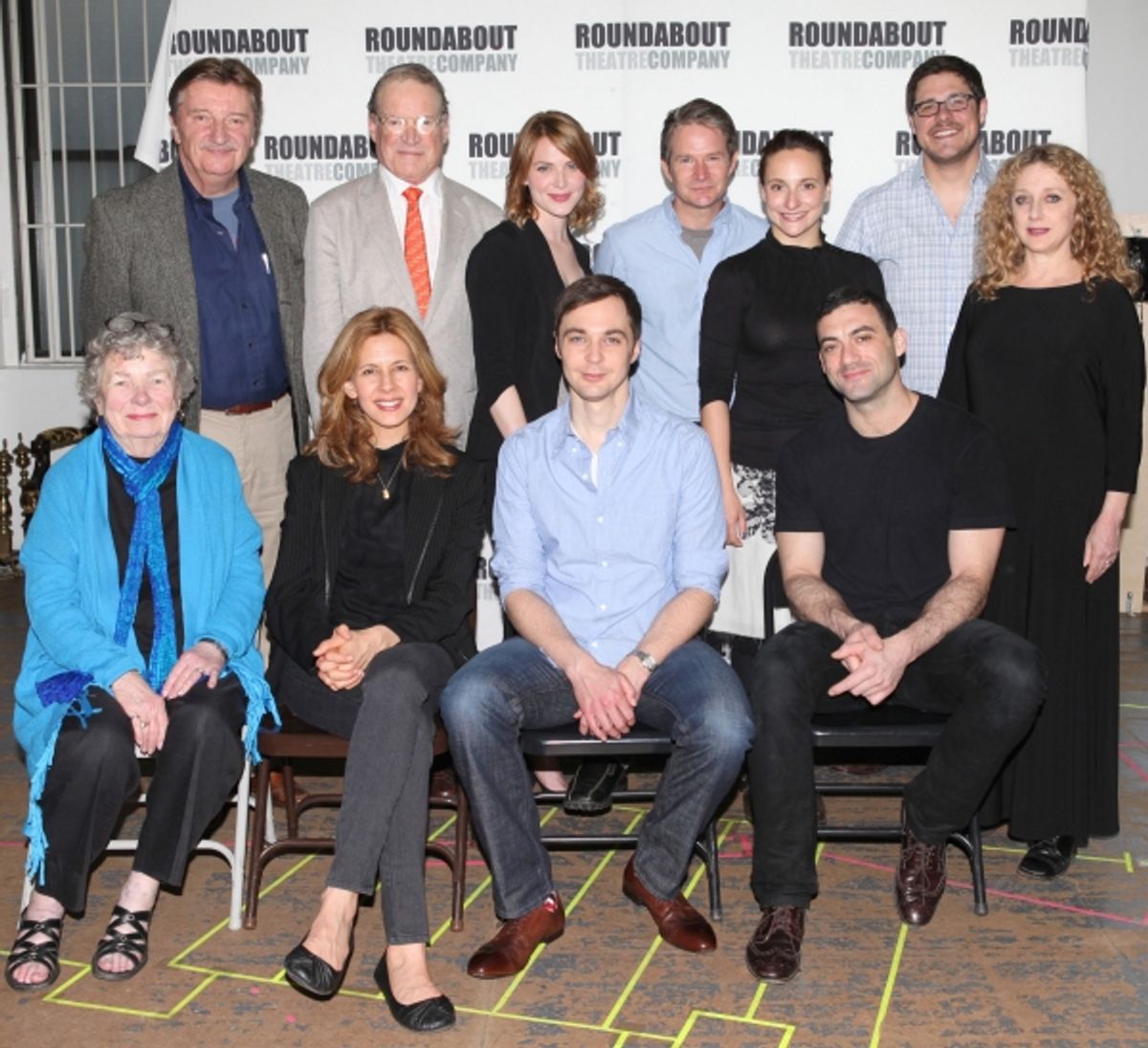 Larry Bryggman, Charles Kimbrough, Holley Fain, Peter Benson, Tracee Chimo, Rich Sommer, Carol Kane, Angela Paton, Jessica Hecht, Jim Parsons & Morgan Spector  at 