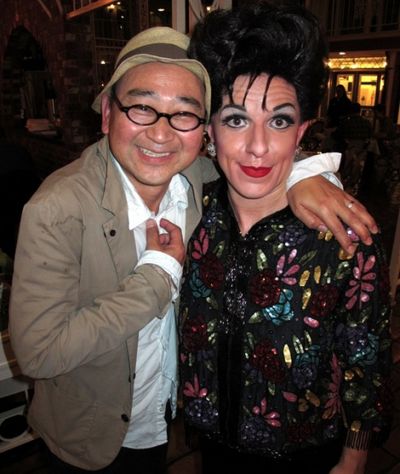 Gedde Wanatabe and Peter Mac Photo