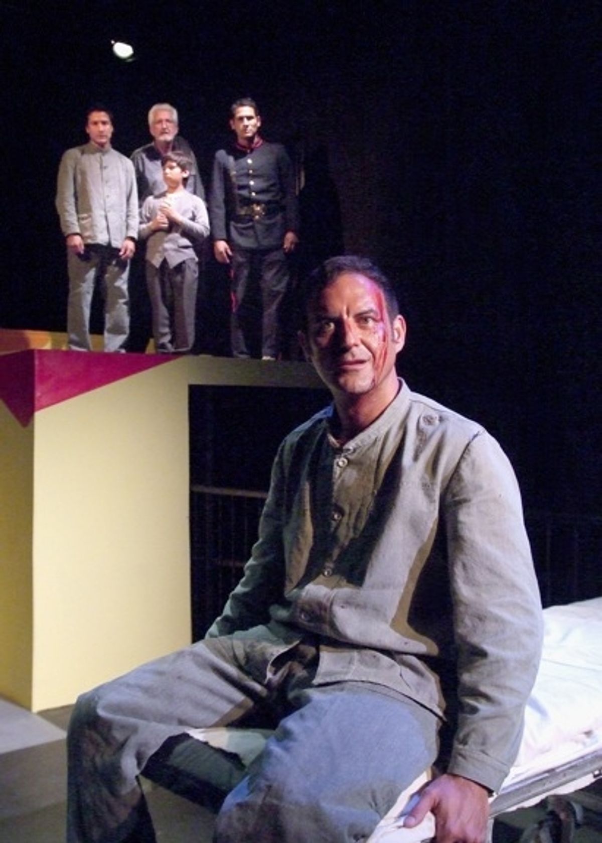 Serafin Falcon, Mario Martinez, Alistair Hunter at 