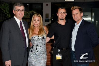 Thousand Oaks Civic Arts Plaza Artistic Director Barry McComb, Taylor Dayne, Jonathan Photo