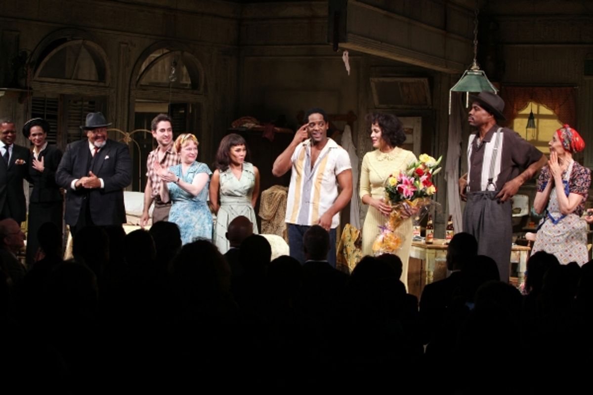 Producer Stephen C. Byrd, Count Stovall, Matthew Saldivar, Amelia Campbell, Daphne Rubin-Vega, Blair Underwood, Nicole Ari Parker, Wood Harris, Carmen de Lavallade  at 