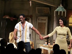 Blair Underwood & Nicole Ari Parker  Photo