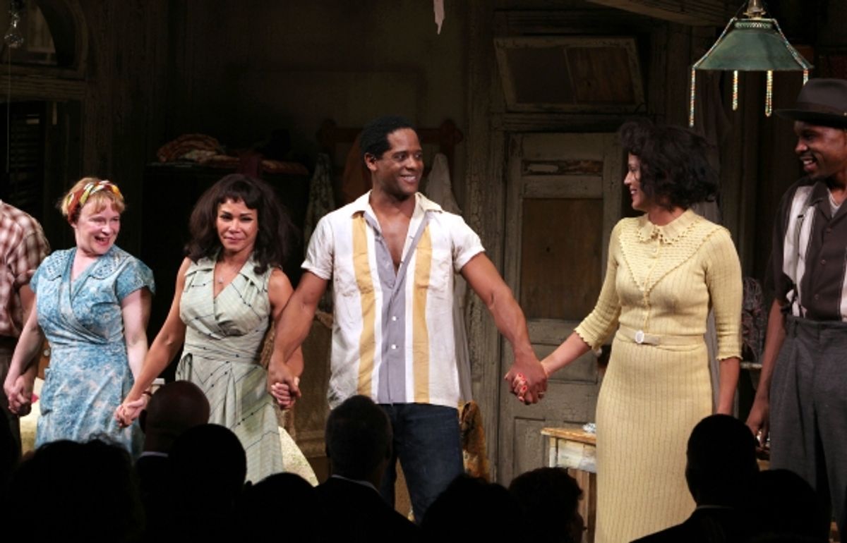 Amelia Campbell, Daphne Rubin-Vega, Blair Underwood, Nicole Ari Parker & Wood Harris at 