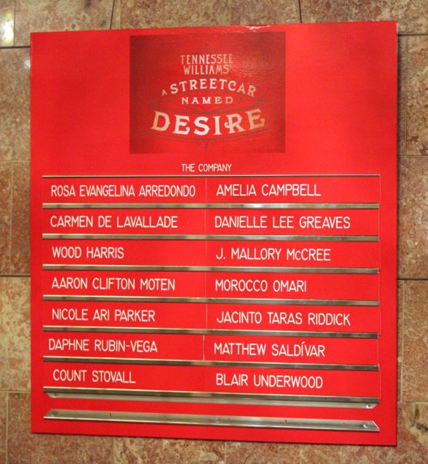 Photo Coverage: A STREETCAR NAMED DESIRE Opening Night Bows - Blair Underwood, Nicole Ari Parker & Co. Photo Coverage: A STREETCAR NAMED DESIRE Opening Night Bows - Blair Underwood, Nicole Ari Parker & Co. Image