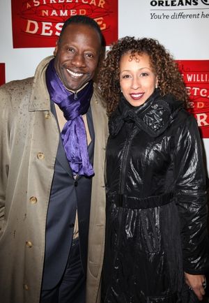 Gregory Generet and Tamara Tunie @ BroadwayWorld Gregory Generet and Tamara Tunie Photo