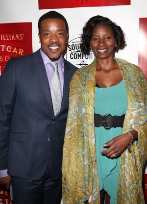 Russell Hornsby & Denise Hornsby @ BroadwayWorld Russell Hornsby & Denise Hornsby Photo