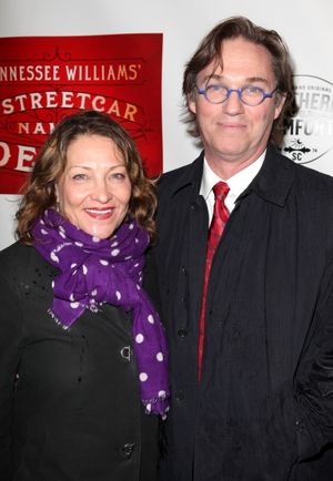 Richard Thomas with wife Georgiana @ BroadwayWorld Richard Thomas with wife Georgiana Photo
