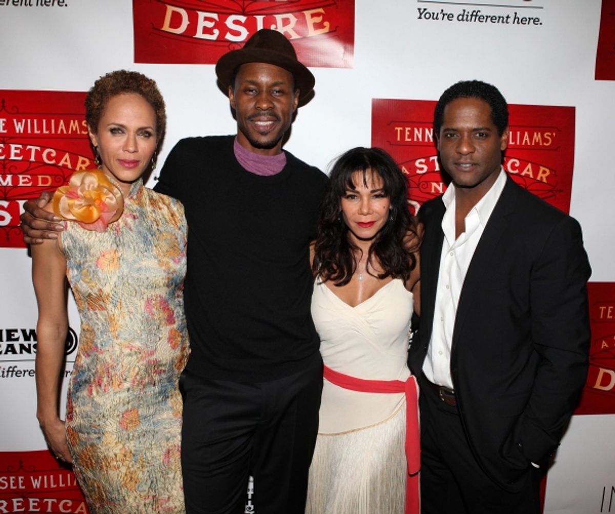 Nicole Ari Parker, Wood Harris, Daphne Rubin-Vega and Blair Underwood at 