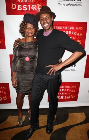 Tonya Pinkins and Wood Harris @ BroadwayWorld Tonya Pinkins and Wood Harris Photo