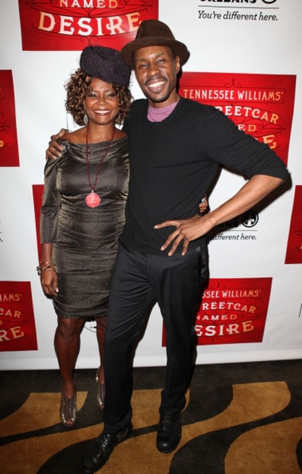 Tonya Pinkins and Wood Harris Photo
