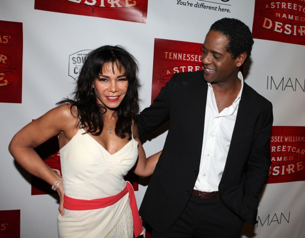 Daphne Rubin-Vega and Blair Underwood at 