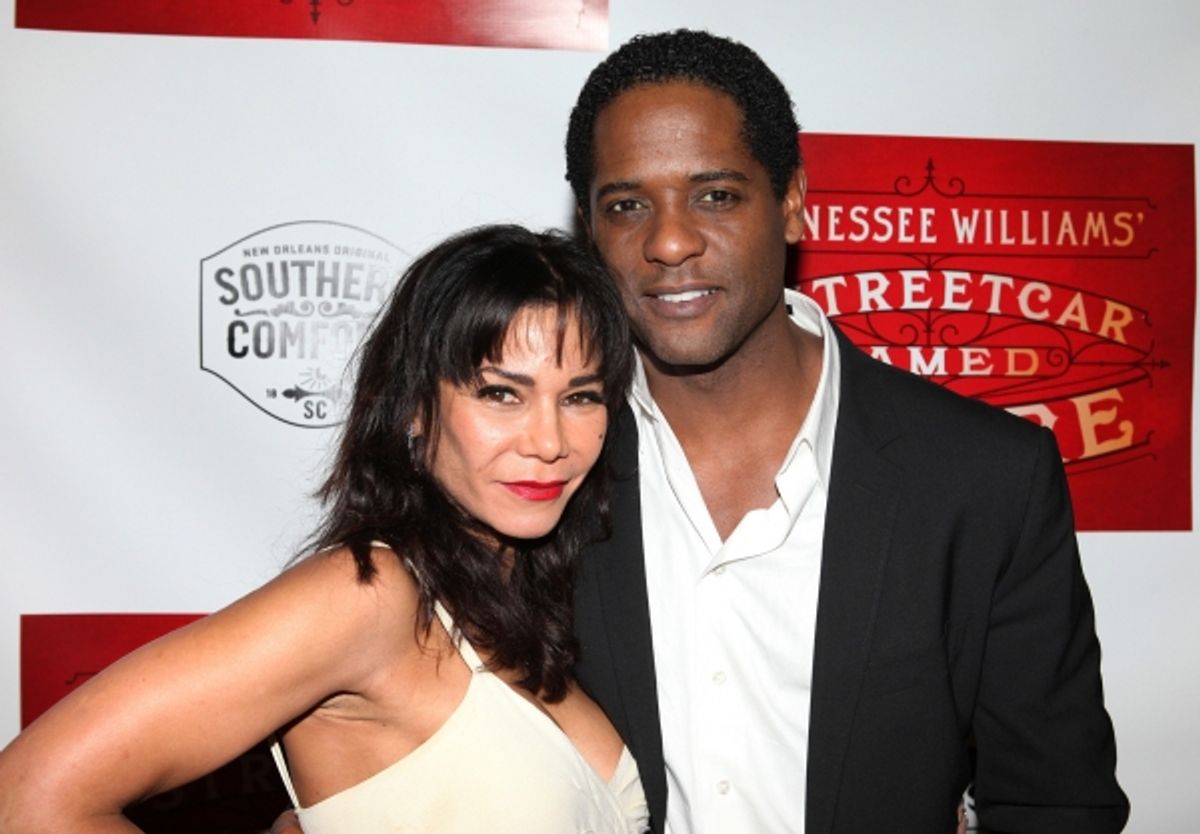 Daphne Rubin-Vega and Blair Underwood at 