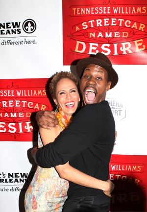 Nicole Ari Parker & Wood Harris @ BroadwayWorld Nicole Ari Parker & Wood Harris Photo