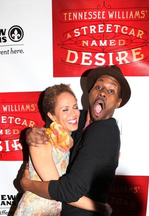 Nicole Ari Parker & Wood Harris @ BroadwayWorld Nicole Ari Parker & Wood Harris Photo