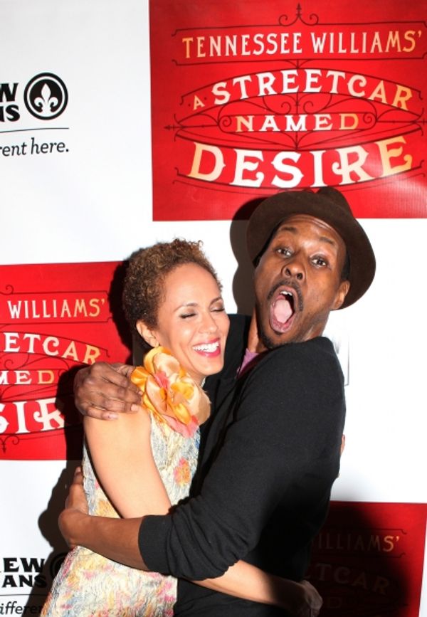Nicole Ari Parker & Wood Harris  Photo