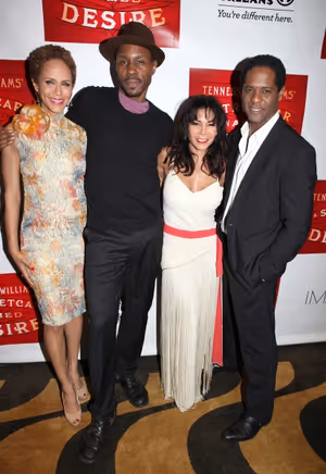 Nicole Ari Parker, Wood Harris, Daphne Rubin-Vega and Blair Underwood @ BroadwayWorld Nicole Ari Parker, Wood Harris, Daphne Rubin-Vega and Blair Underwood Photo