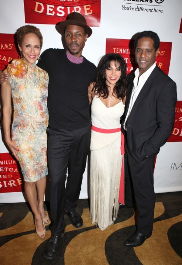 Nicole Ari Parker, Wood Harris, Daphne Rubin-Vega and Blair Underwood Photo