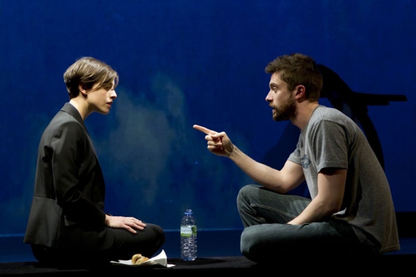 Photo Flash: First Look at Topher Grace, Olivia Thirlby in Second Stage's LONELY, I'M NOT  Image