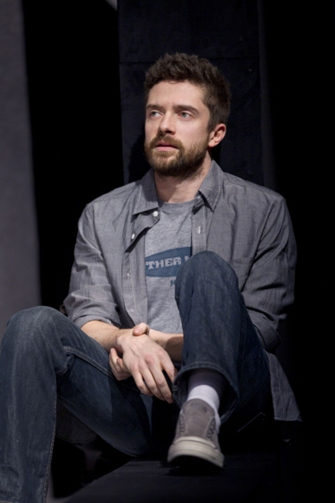 Photo Flash: First Look at Topher Grace, Olivia Thirlby in Second Stage's LONELY, I'M NOT  Image