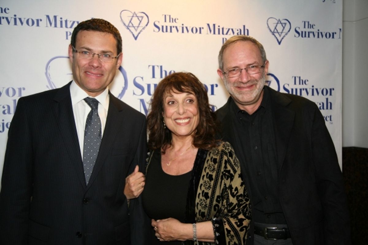 Consul General of Israel, David Siegel, Zane Buzby and Rabbi Moshe J. Kushman at 
