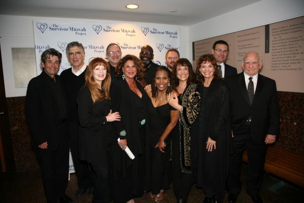 Mitzvah Cast at after party - Lft to Rht: Alan Rosenberg, Elliott Gould, Frances Fish Photo