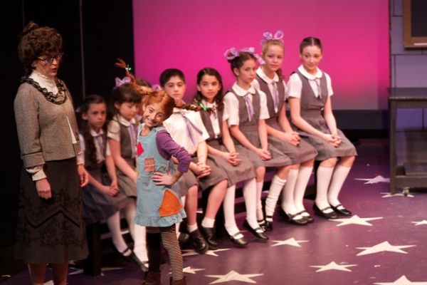 Terry Palasz (Teacher) with Julianna Rigoglioso (Pippi) Photo