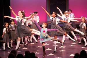 Julianna Rigoglioso (Pippi) with the Children's Ensemble @ BroadwayWorld Julianna Rigoglioso (Pippi) with the Children's Ensemble Photo