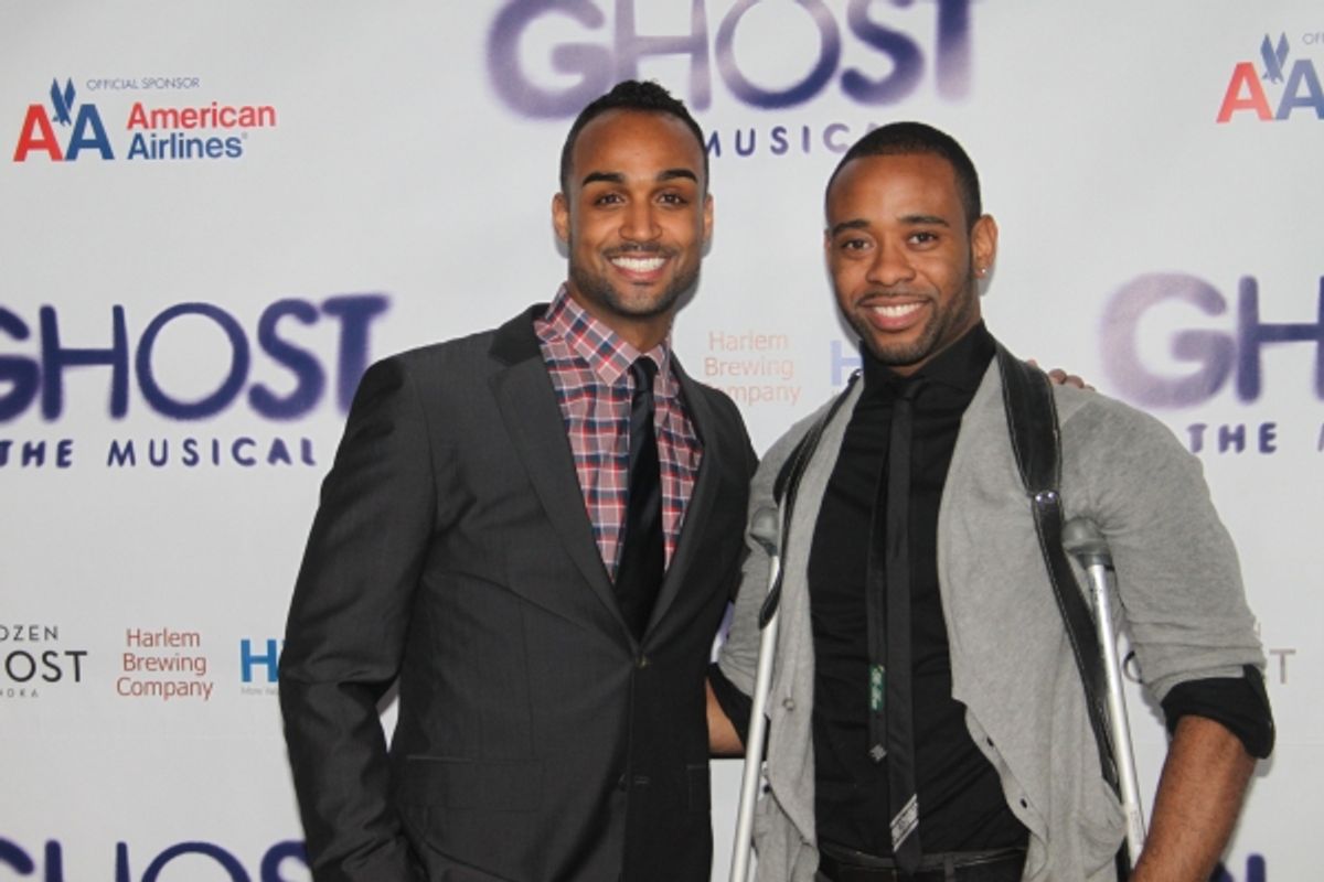 Joe Aaron Reid and James Brown III at 