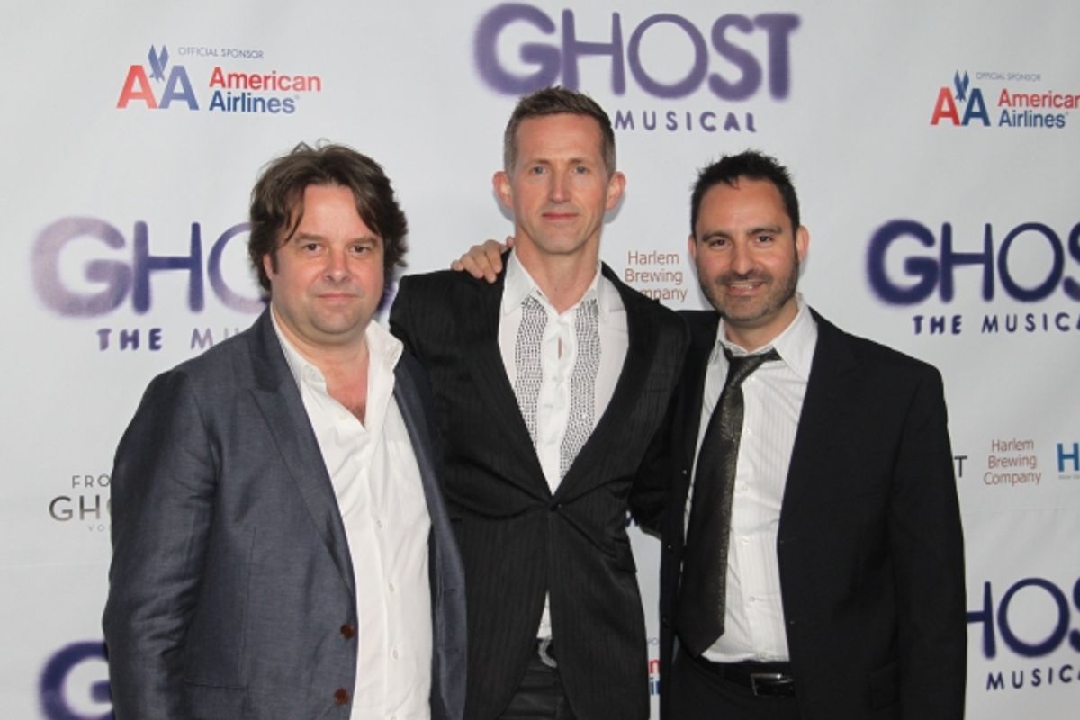 Christopher Nightingale, Hugh Vanstone and Paul Kieve at 