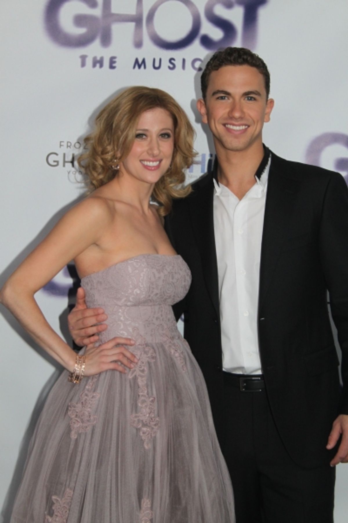 Caissie Levy and Richard Fleeshman at 