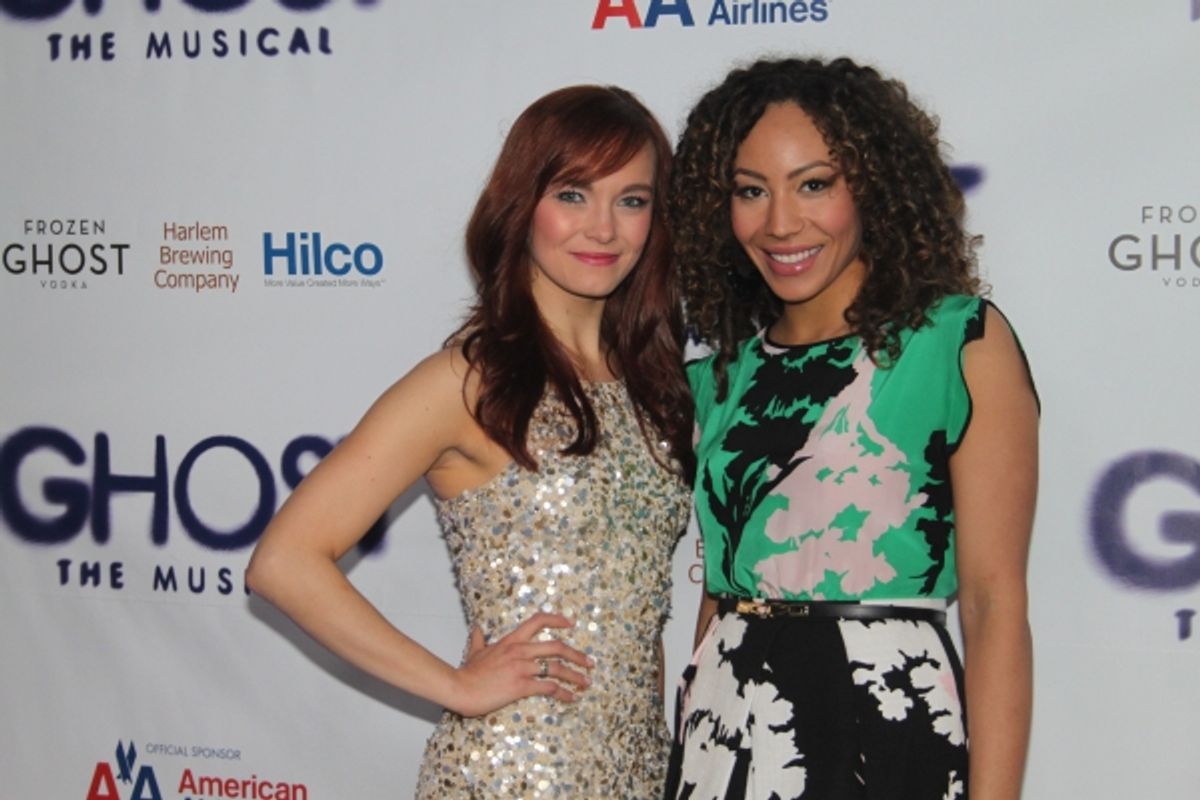 Jennifer Noble and Afra Hines at 