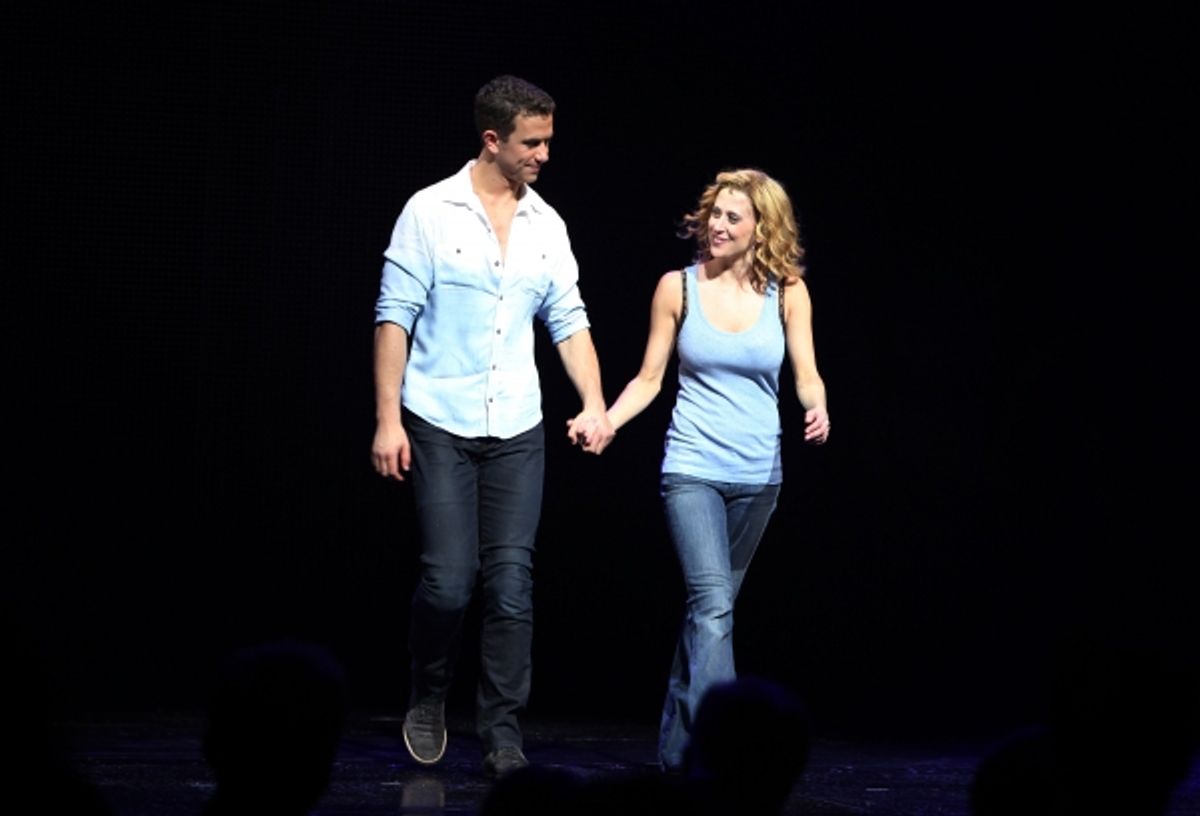 Paul Fleeshman & Caissie Levy at 