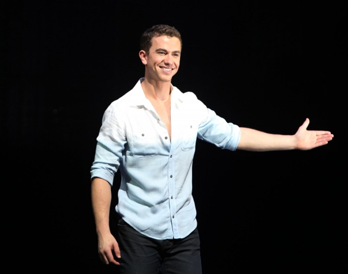 Paul Fleeshman during the Broadway Opening Night Performance Curtain Call for  'GHOST' a the Lunt-Fontanne Theater on 4/23/2012 in New York City. at 